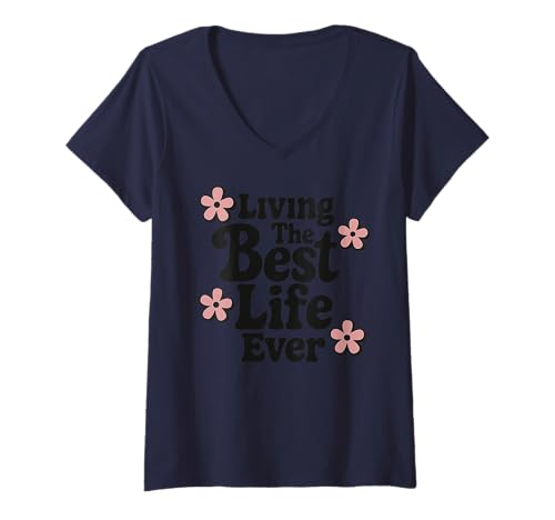 Damen Jehovah's Witness Best Life Ever JW Gift JW ORG T-Shirt mit V-Ausschnitt Damen Jehovah's Witness Best Life Ever JW Gift JW ORG T-Shirt mit V-Ausschnitt von Jehovah Witnesses Gifts Pioneer Gifts JW Gift Shop