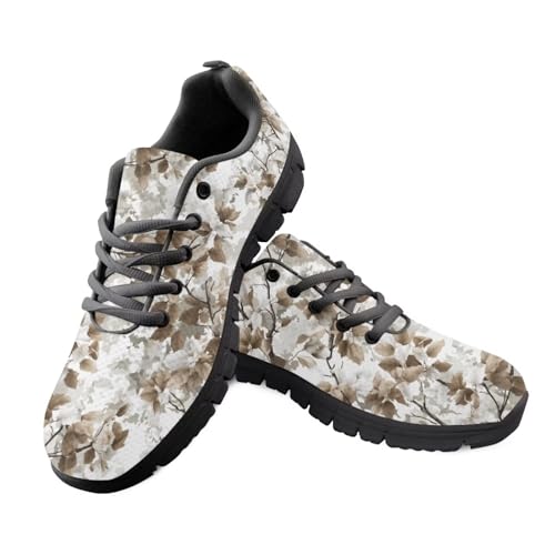 Jeiento Damen-Turnschuhe, Laufschuhe, weiche Polsterung, leicht, athletisch, Sport, Sneaker, lässig, Wanderschuhe für Krankenschwestern, Branch White, 41 EU Jeiento Damen-Turnschuhe, Laufschuhe, weiche Polsterung, leicht, athletisch, Sport, Sneaker, lässig, Wanderschuhe für Krankenschwestern, Branch White, 41 EU von Jeiento