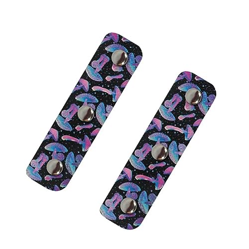 Jeiento Leder Gepäck Griff Wraps Set von 2 Pink Blau Schmetterling Einkaufstasche Griff Schutz Abdeckung Griff Protektoren für Brieftasche Clutch Einkaufstasche von Jeiento