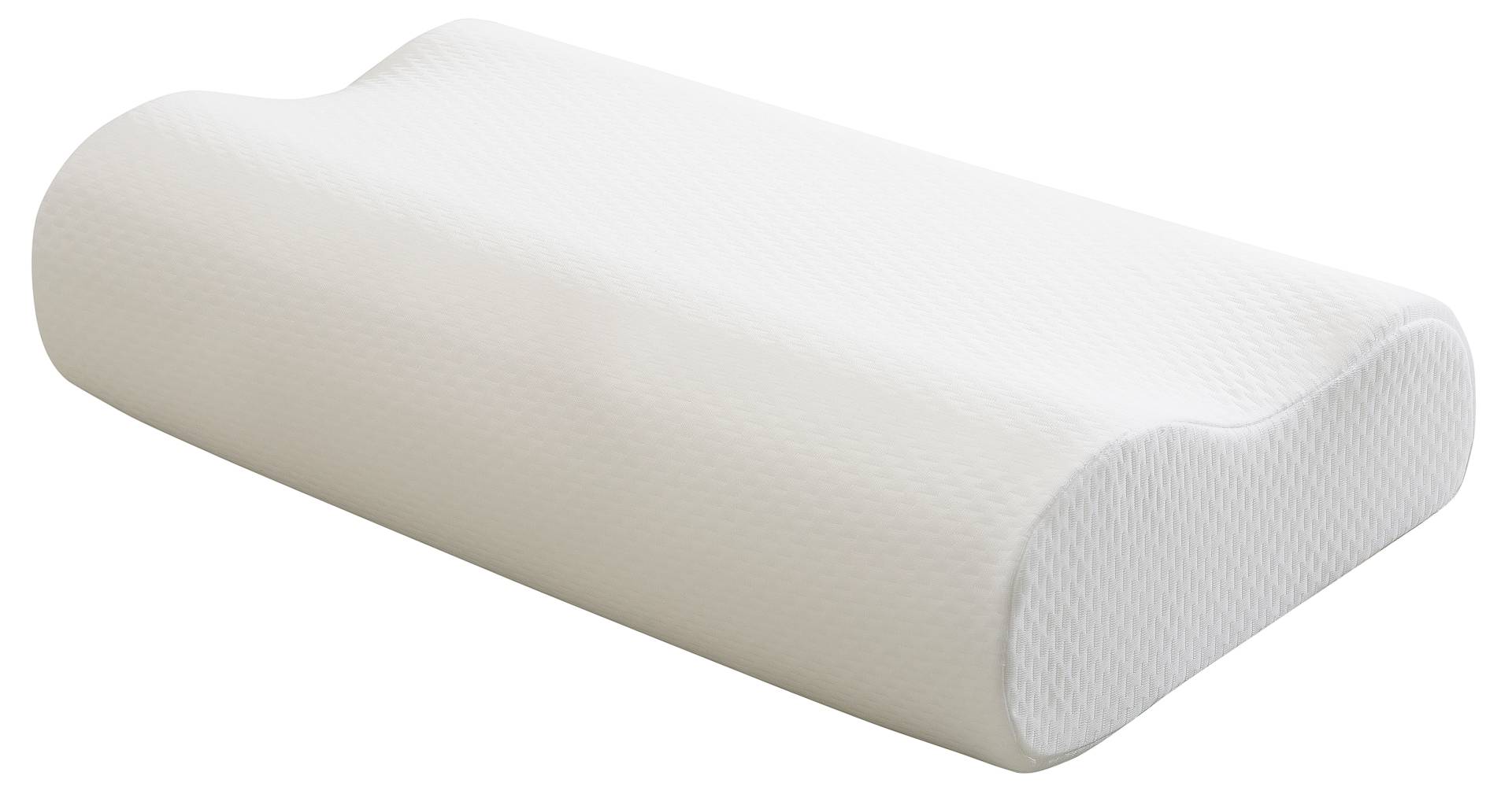 Jekatex Nackenstützkissen "Lily, Kissen ergonomisch geformt & druckentlastend" Füllung: Viscoschaum Bezug: Polyester 1 Stk. tlg. Kopfkissen in 35x60 cm, Optimaler Stützkomfort von Jekatex