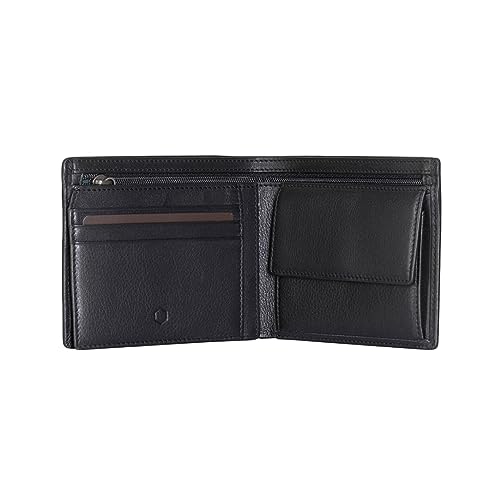 Jekyll and Hide Herren Monaco Reisezubehör-Brieftasche, Schwarz, Medium von Jekyll and Hide