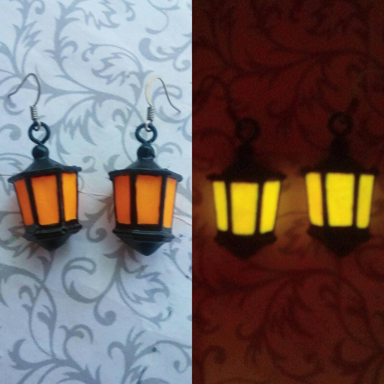 Halloween Glow-In-The-Dark Laternen Ohrringe Halloween Glow-In-The-Dark Laternen Ohrringe von JekyllHydeJewelry