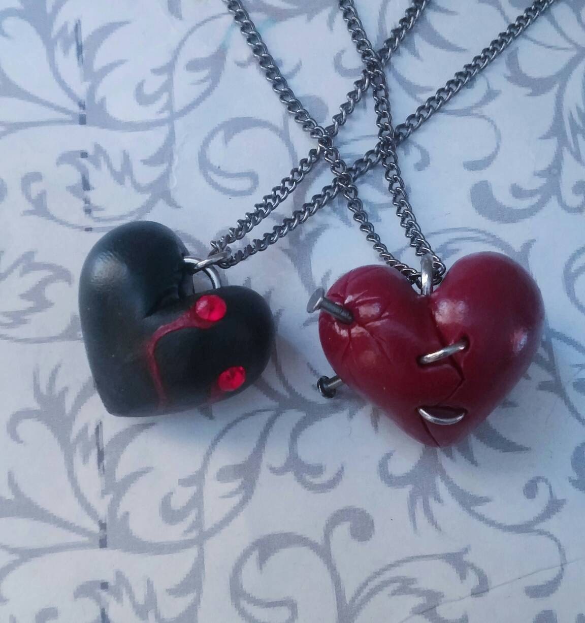Monster-Herz-Anhänger Monster-Herz-Anhänger von JekyllHydeJewelry