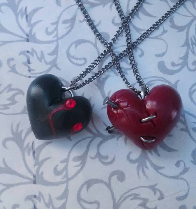 Monster-Herz-Anhänger Monster-Herz-Anhänger von JekyllHydeJewelry