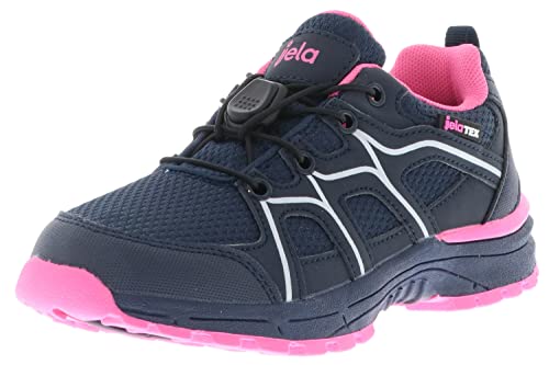 Jela Kinder Mädchen Damen Trekkingschuhe Turnschuhe Halbschuhe Outdoor lila/pink, Größe:32, Farbe:Lila von Jela