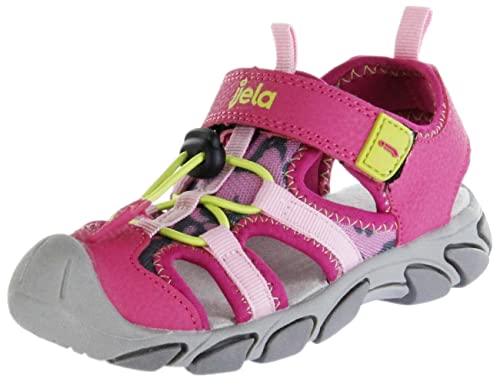 Jela Kinder Sandaletten pink Mädchen Schuhe KAYLO Fuchsia pink, Farbe:pink, Größe:29 EU von Jela