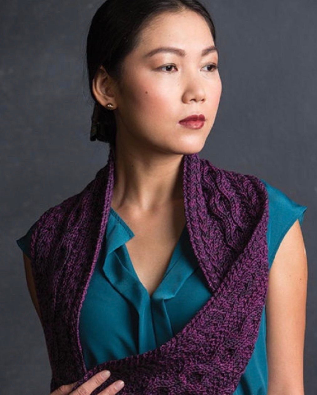 Handgestrickter Adelaide Schal Aus Rowan Merinowolle Handgestrickter Adelaide Schal Aus Rowan Merinowolle von JelenasAccessories