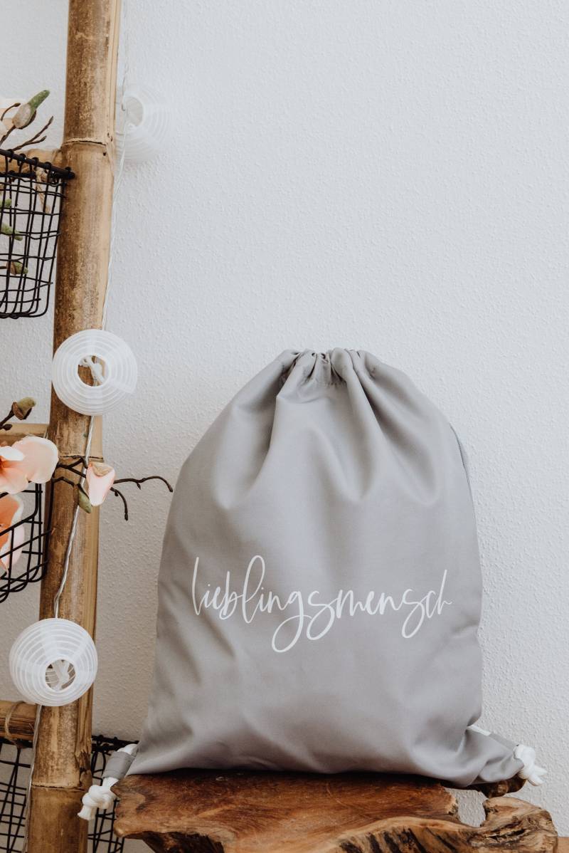 Personalisierte Turnbeutel Mit Dem Spruch Eurer Wahl von JelliesDesign