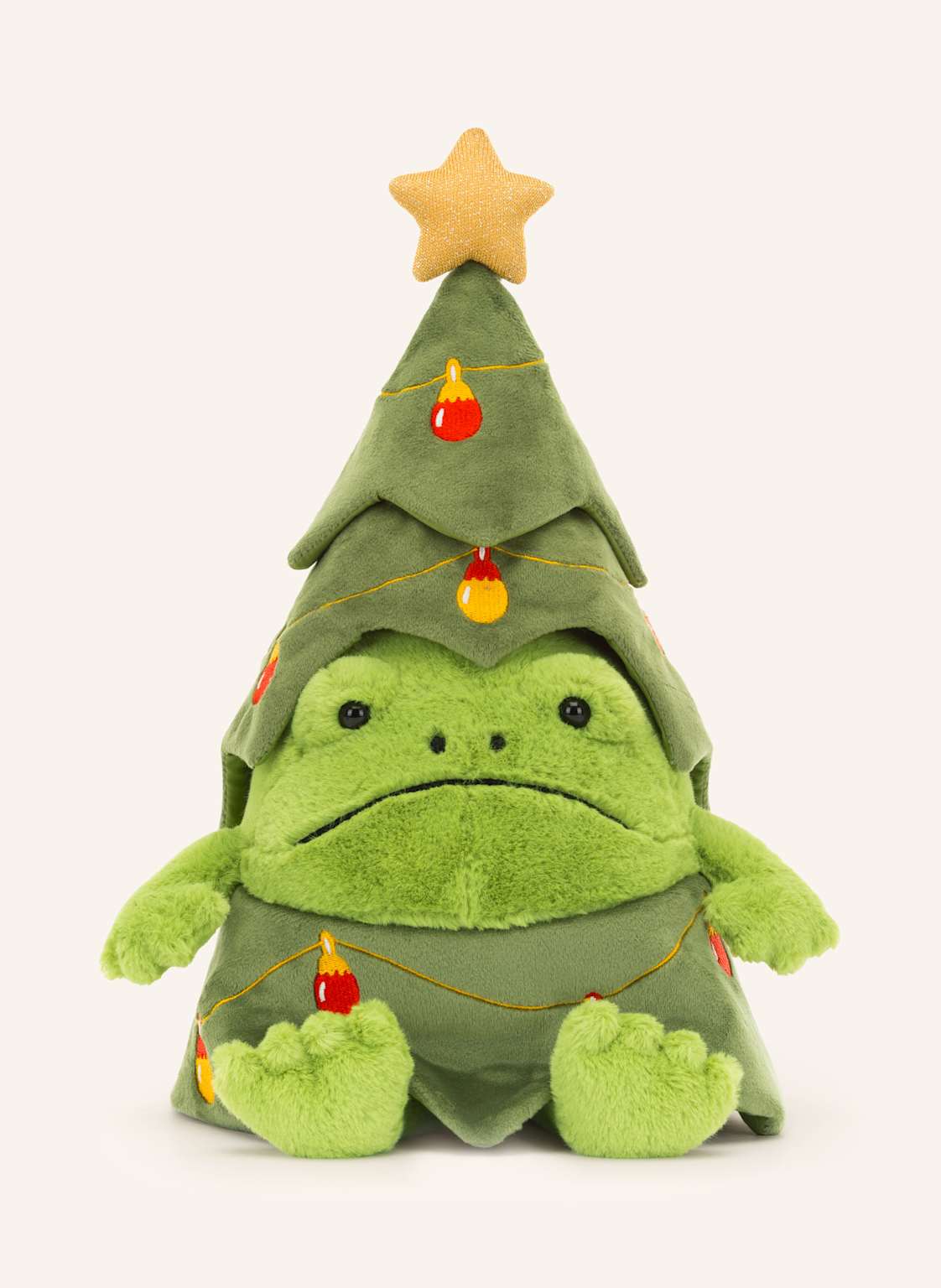 Jellycat Frisch-Kuscheltier Christmas Tree Ricky Rain Frog gruen Jellycat Frisch-Kuscheltier Christmas Tree Ricky Rain Frog gruen von Jellycat