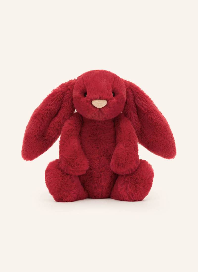 Jellycat Hase-Kuscheltier Bashful Luxe Bunny Scarlett rot von Jellycat