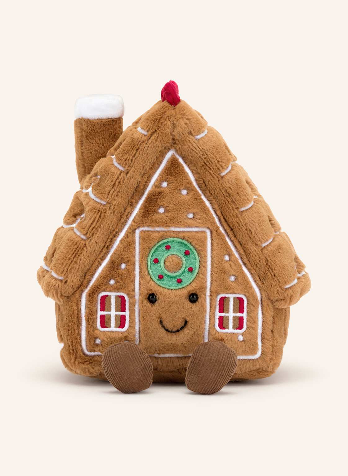 Jellycat Plüsch-Spielzeug Amuseable Gingerbread House beige von Jellycat
