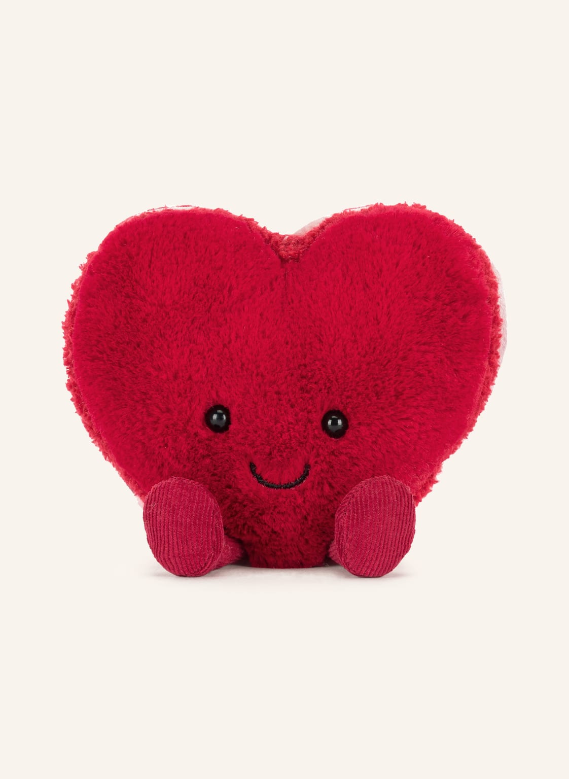 Jellycat Plüsch-Spielzeug Amuseables Arlette Heart Macaron rot von Jellycat