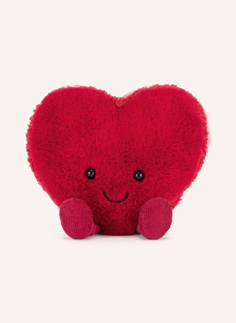 Jellycat Plüsch-Spielzeug Amuseables Arlette Heart Macaron rot von Jellycat