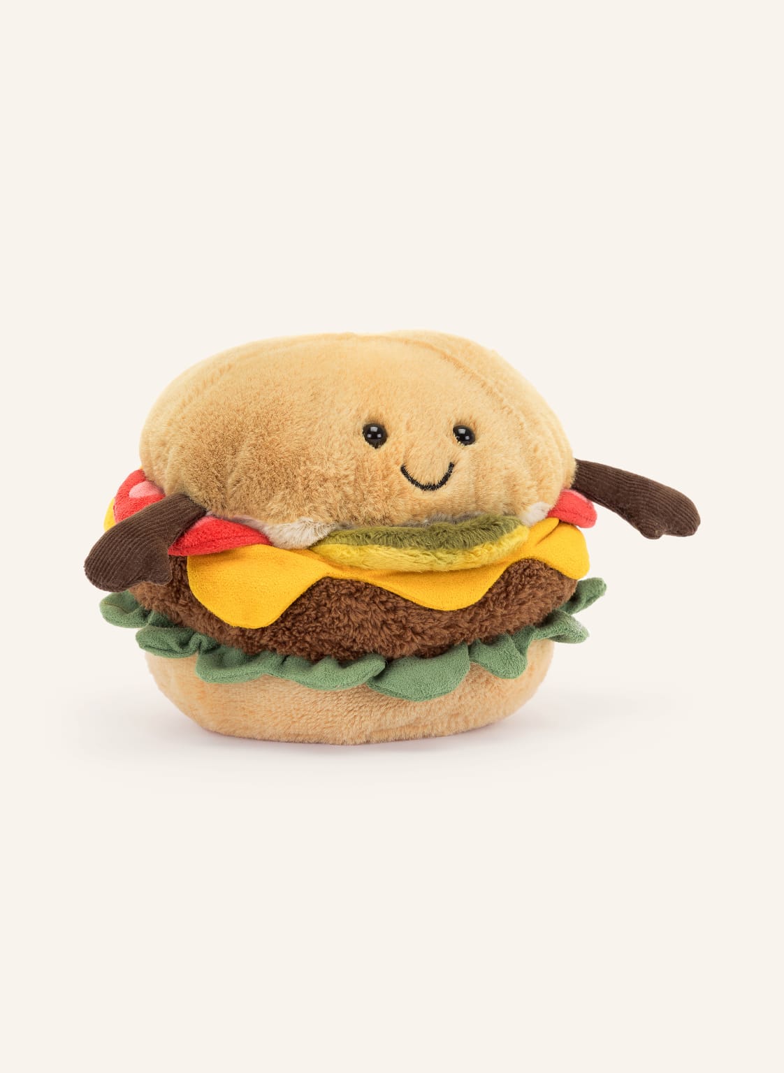Jellycat Plüsch-Spielzeug Amuseables Burger braun von Jellycat