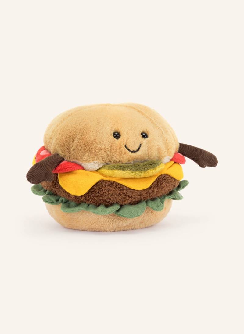 Jellycat Plüsch-Spielzeug Amuseables Burger braun von Jellycat