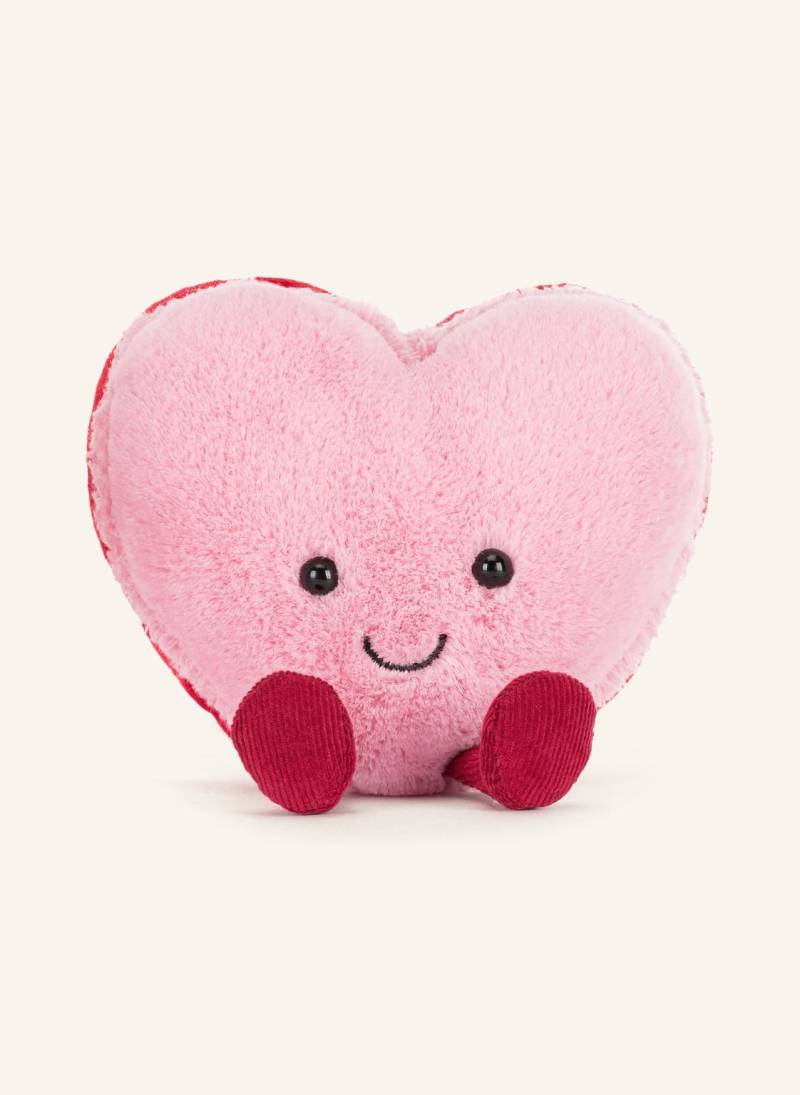 Jellycat Plüsch-Spielzeug Amuseables Colette Heart Macaron pink von Jellycat