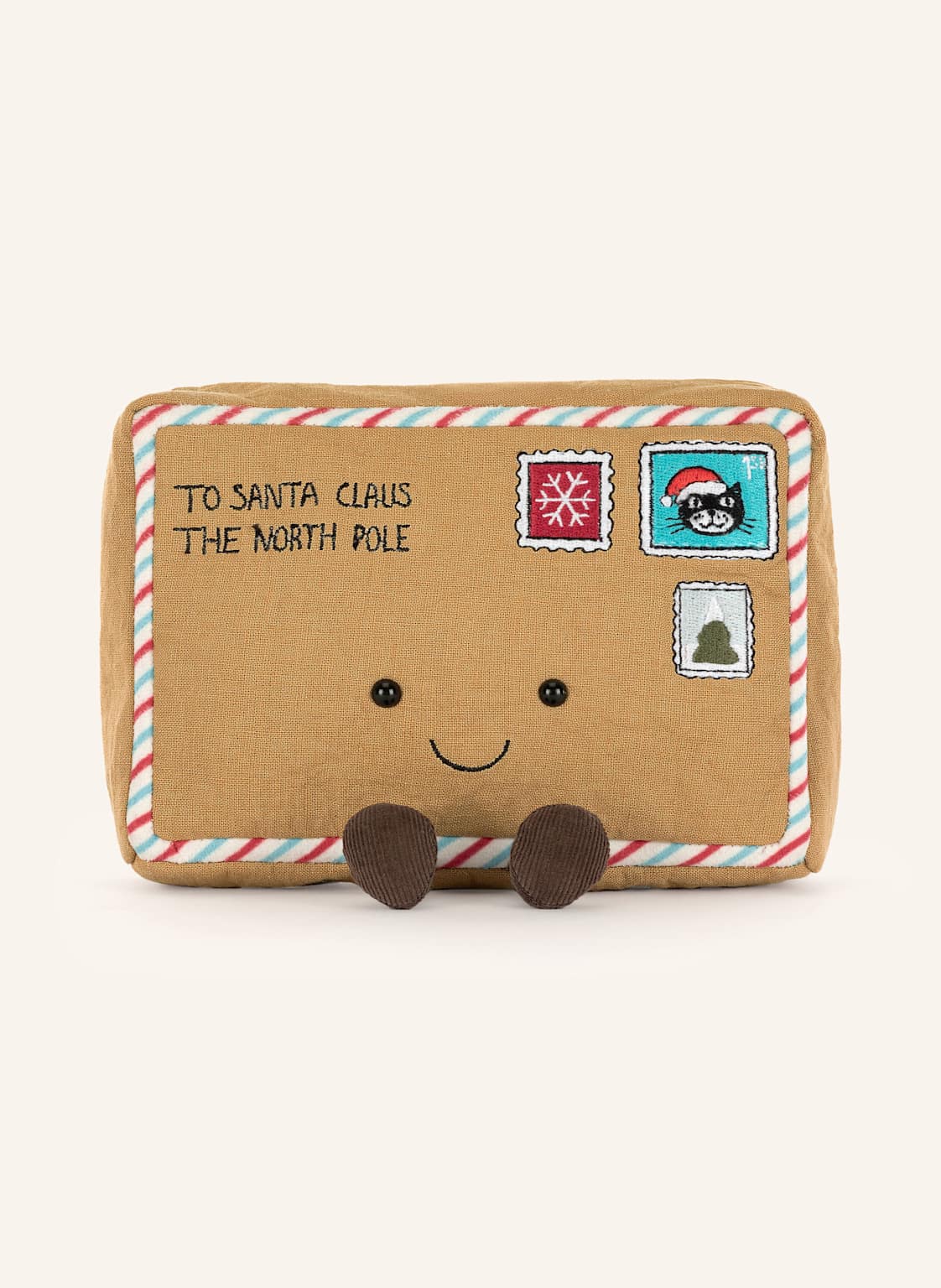 Jellycat Plüsch-Spielzeug Amuseables Letter To Santa braun von Jellycat