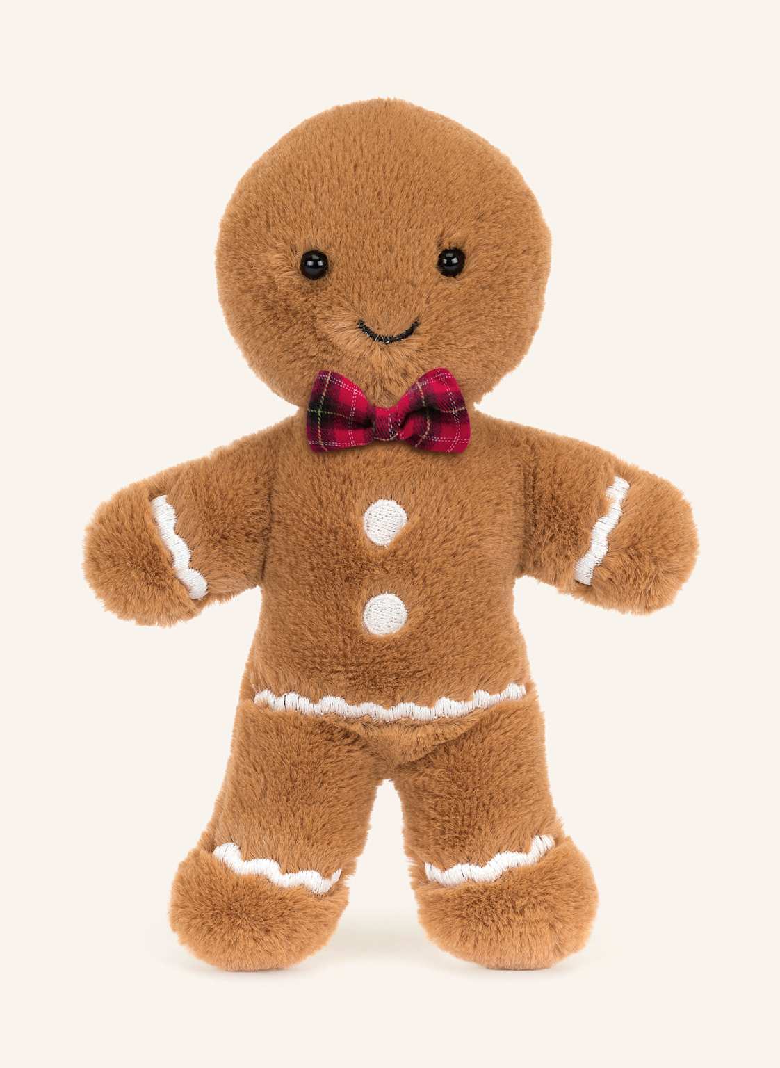 Jellycat Plüsch-Spielzeug Jolly Gingerbread Fred beige von Jellycat