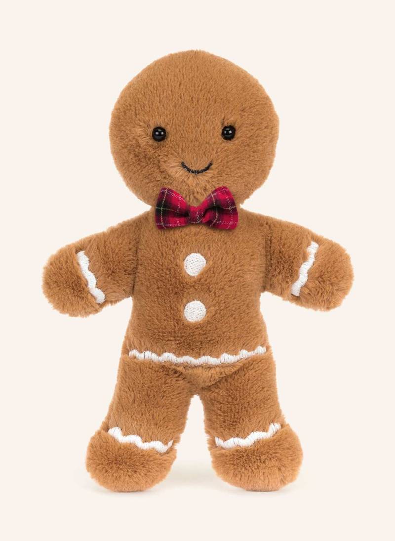 Jellycat Plüsch-Spielzeug Jolly Gingerbread Fred beige von Jellycat