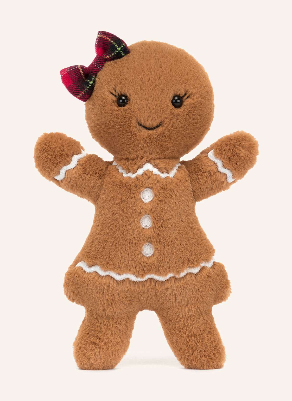 Jellycat Plüsch-Spielzeug Jolly Gingerbread Ruby beige von Jellycat