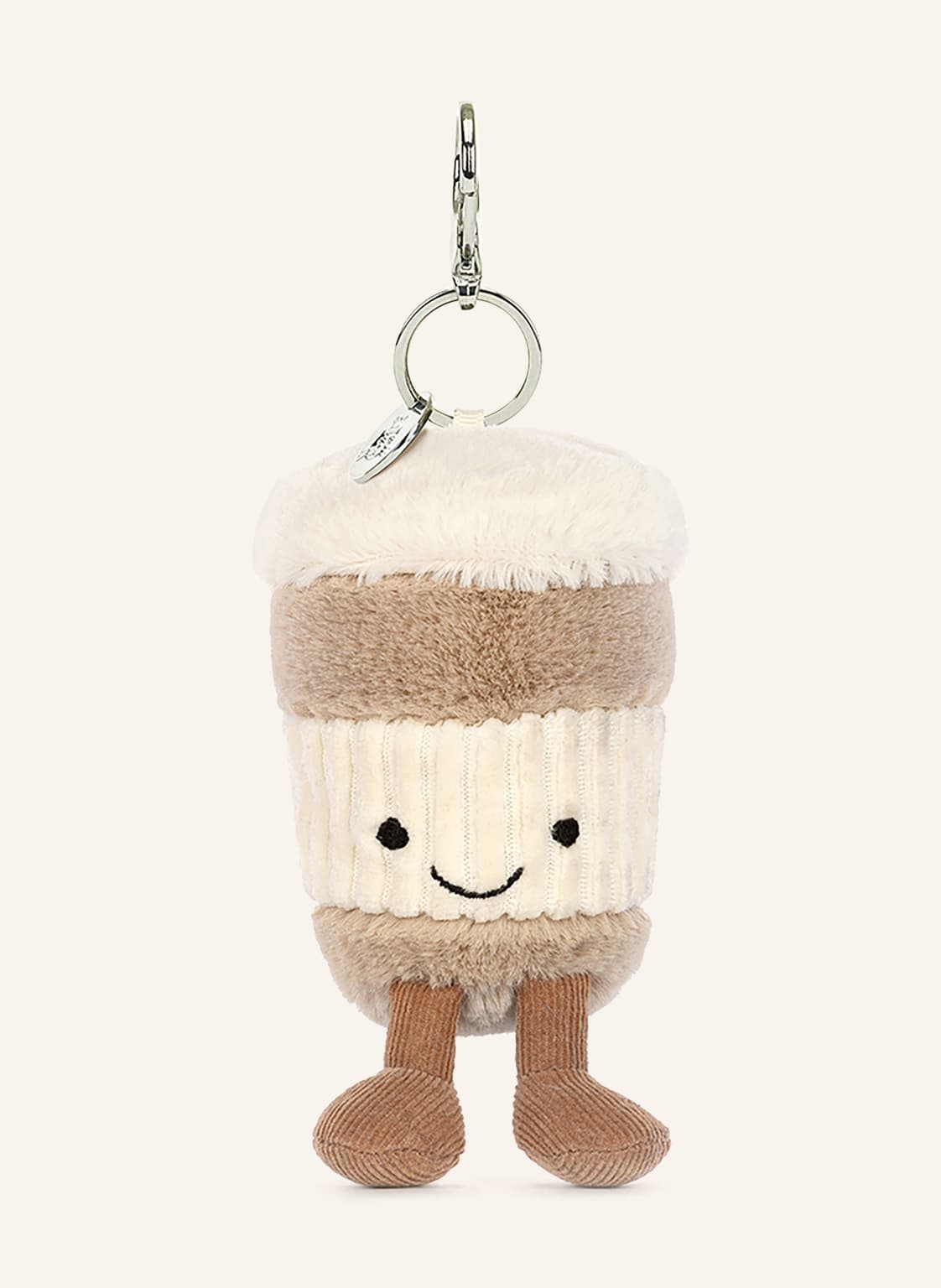 Jellycat Schlüssel- Und Taschenanhänger Amuseables Coffee-To-Go beige von Jellycat