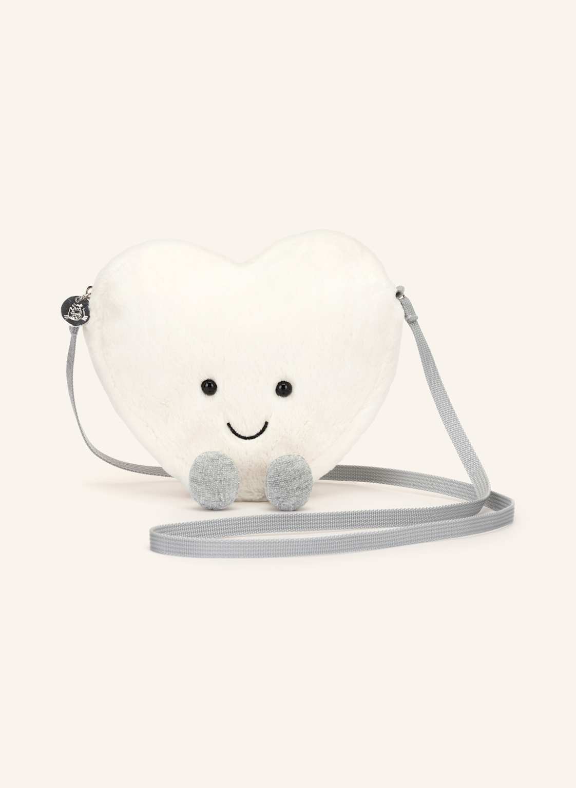 Jellycat Umhängetasche Amuseables Cream Heart weiss Jellycat Umhängetasche Amuseables Cream Heart weiss von Jellycat