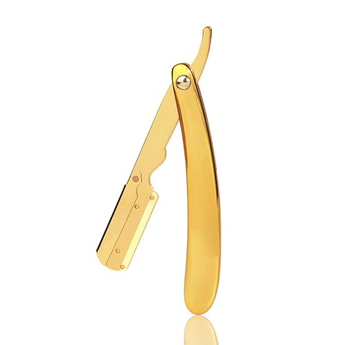 Jemora 1 STÜCK Traditioneller manueller Rasierer Professioneller Rasierer mit gerader Kante aus Edelstahl Scharfer Friseurrasierer Klappbares Rasiermesser Rasierbart für Männer Friseur Männlicher Jemora 1 STÜCK Traditioneller manueller Rasierer Professioneller Rasierer mit gerader Kante aus Edelstahl Scharfer Friseurrasierer Klappbares Rasiermesser Rasierbart für Männer Friseur Männlicher von Jemora