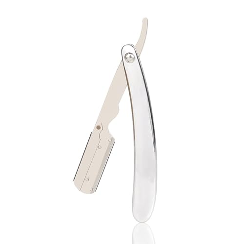 Jemora 1 STÜCK Traditioneller manueller Rasierer Professioneller Rasierer mit gerader Kante aus Edelstahl Scharfer Friseurrasierer Klappbares Rasiermesser Rasierbart für Männer Friseur Männlicher Jemora 1 STÜCK Traditioneller manueller Rasierer Professioneller Rasierer mit gerader Kante aus Edelstahl Scharfer Friseurrasierer Klappbares Rasiermesser Rasierbart für Männer Friseur Männlicher von Jemora