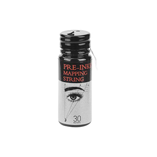 Jemora 30 m weißer Brow Mapping String, voreingefärbter Mapping String für Permanent Make-up und Microblading-Zubehör Jemora 30 m weißer Brow Mapping String, voreingefärbter Mapping String für Permanent Make-up und Microblading-Zubehör von Jemora