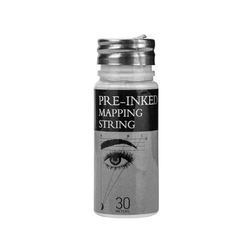 Jemora 30 m weißer Brow Mapping String, voreingefärbter Mapping String für Permanent Make-up und Microblading-Zubehör Jemora 30 m weißer Brow Mapping String, voreingefärbter Mapping String für Permanent Make-up und Microblading-Zubehör von Jemora