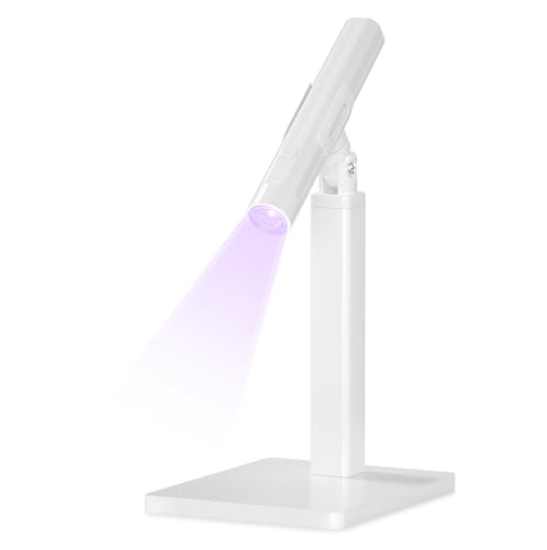 Jemora Handlichttherapie-Lampen-Nagel mit Lampen, 360 Grad drehbar, multifunktionaler, Nagel-Backlampen-Set von Jemora