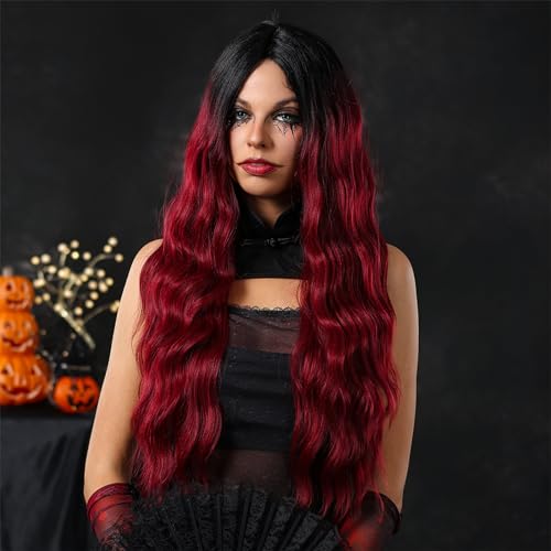 Jemora Spitze lockige Perücke Damen Mode realistische Perücke mit Haarnetz natürlich aussehende gewellte Spitzenperücke für Frauen Cosplay Party täglichen Gebrauch Jemora Spitze lockige Perücke Damen Mode realistische Perücke mit Haarnetz natürlich aussehende gewellte Spitzenperücke für Frauen Cosplay Party täglichen Gebrauch von Jemora
