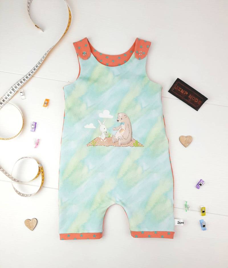 Sommerjumper Kurz in Größe 74/80 Mit Bär Und Hase Sommerjumper Kurz in Größe 74/80 Mit Bär Und Hase von JempModeShop