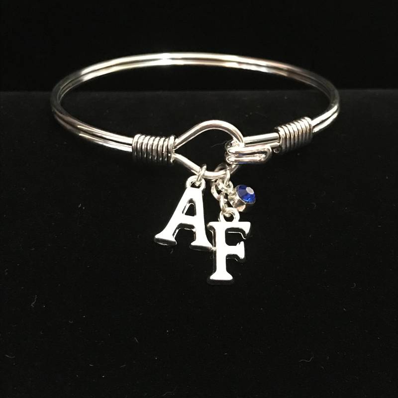 Af "Spirit" Silberfarbenes Armreif Armband." Af "Spirit" Silberfarbenes Armreif Armband." von JenBarbCreations