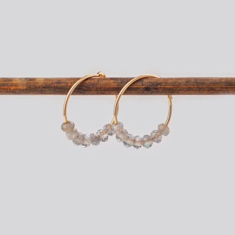 15 Mm Creolen Labradorit Perlen Ohrringe 925 Silber Echter Edelstein 14K Rose Gold Geburtsstein Kreolen Geschenk Muttertag Ostern 15 Mm Creolen Labradorit Perlen Ohrringe 925 Silber Echter Edelstein 14K Rose Gold Geburtsstein Kreolen Geschenk Muttertag Ostern von JenOezer