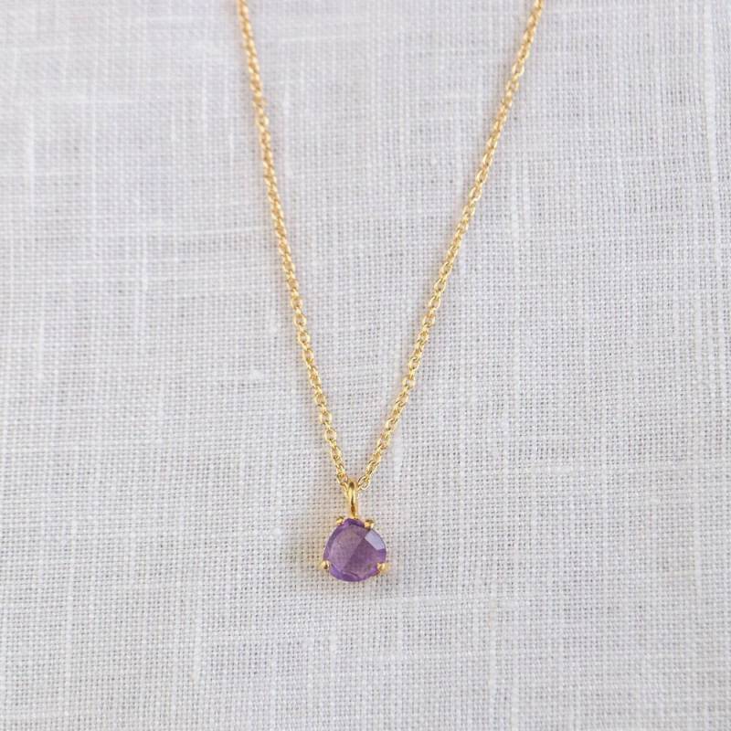 Amethyst Dreieck 925 Silber Kette Echter Winziger Edelstein Geburtsstein Februar Mit Anhänger Braut Valentinstag Muttertag Amethyst Dreieck 925 Silber Kette Echter Winziger Edelstein Geburtsstein Februar Mit Anhänger Braut Valentinstag Muttertag von JenOezer