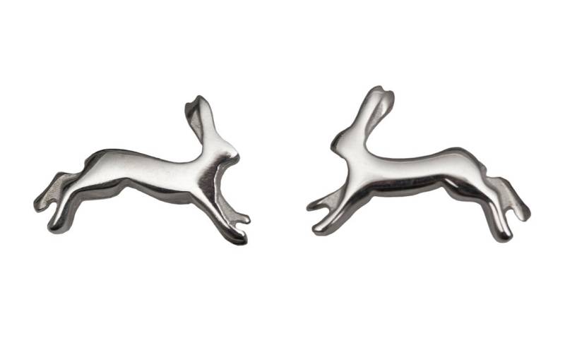 925Er Silber Hasen Ohrstecker 925Er Silber Hasen Ohrstecker von JenRickettsSilver