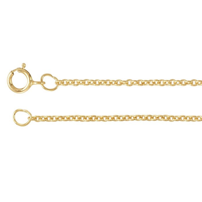 Feine Ankerkette Für Charms in Gold Oder Silber von JenSmithShop