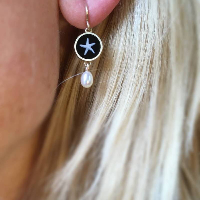 Seestern Fotoohrringe Seestern Fotoohrringe von JenSmithShop