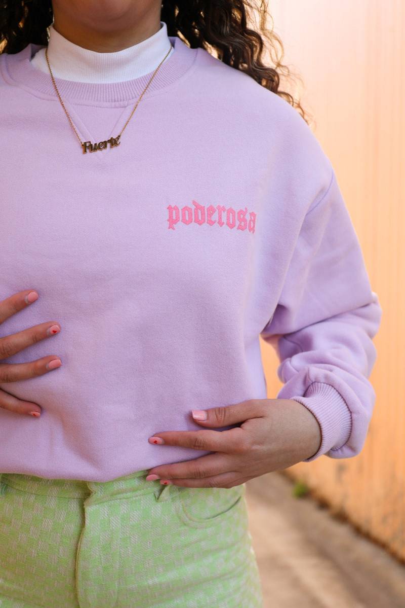 Poderosa Sweatshirt - Latein Pullover von JenZeanoDesigns