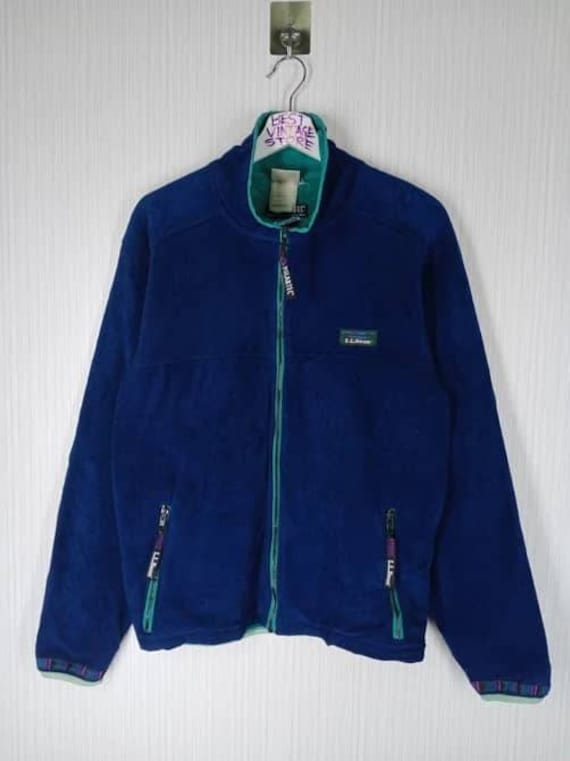 L.l.bean Fleece Polartec Reißverschlussjacke Gr. M von Jengvintagestore