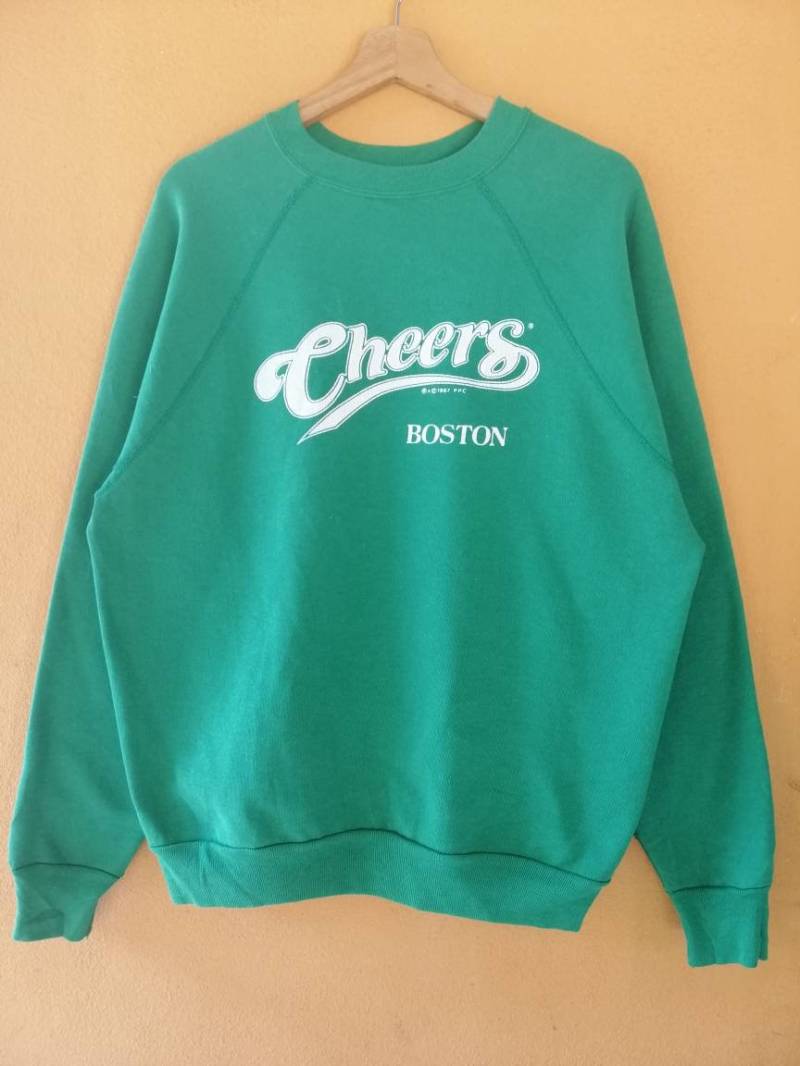 Sehr Selten Vintage Cheers Boston 1988 Sweatshirt Größe L von Jengvintagestore
