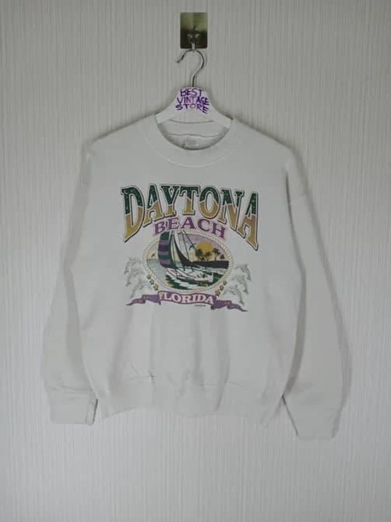 Selten Vintage 90Er Jahre Daytona Beach Florida Sweatshirt von Jengvintagestore