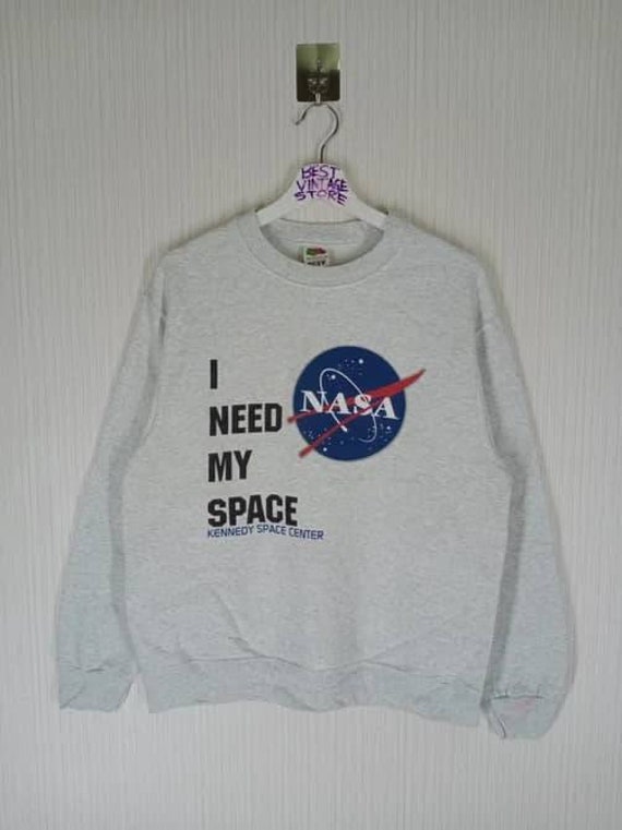 Selten Vintage 90Er Jahre Nasa Kennedy Space Center Sweatshirt Rundhals Grösse M von Jengvintagestore