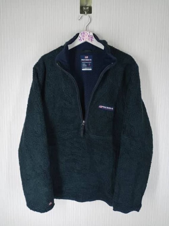 Selten Vintage Polo Jeans Co Ralph Lauren Halber Reißverschluss Fleece Kleines Logo Bestickt Größe Wie L Selten Vintage Polo Jeans Co Ralph Lauren Halber Reißverschluss Fleece Kleines Logo Bestickt Größe Wie L von Jengvintagestore