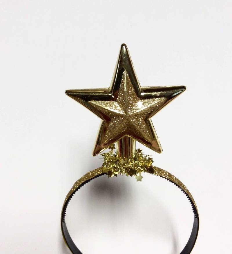 Weihnachtsstern Stirnband, Weihnachtsbaum Spitze Weihnachtsstern, Weihnachten Stern Tacky Christmas Pullover Weihnachtsstern Stirnband, Weihnachtsbaum Spitze Weihnachtsstern, Weihnachten Stern Tacky Christmas Pullover von JennabooBoutique