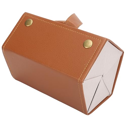 Jenngaoo Brillenetui Hochkapazität Wasserdicht Falbar mit 5 Fächern, Großes Brillenetui mit Samtinnenfutter und Knopfverschluss für Reise und Familienaufbewahrung von Sonnenbrillen von Jenngaoo