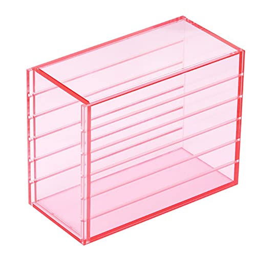 Wimpern Aufbewahrungsbox, 5 lagige Acryl Klarsicht Aufbewahrungsbox Für Falsche Wimpern, Große Kapazität, Wimpern Make up Display Organizer, 4,7 X 2,4 X 3,9 Zoll von Jenngaoo