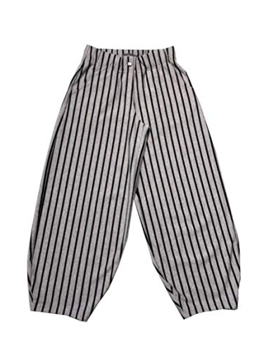 Jennifer Bryde-BALLONHOSE-STREIFEN-Stretchhose-P1982-STRIPES-viele Farben-Schlupfhose-Ballonhose-Streifen Farbe: GRAU/SCHWARZ (3 = 44/46) von Jennifer Bryde