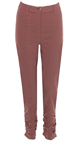 Jennifer Bryde Jennifer Bryde-Stretchhose-Jennifer-901-viele Farben-Schlupfhose-schmales, Gerafftes Bein- Bengaline, Rosenholz (42) von Jennifer Bryde
